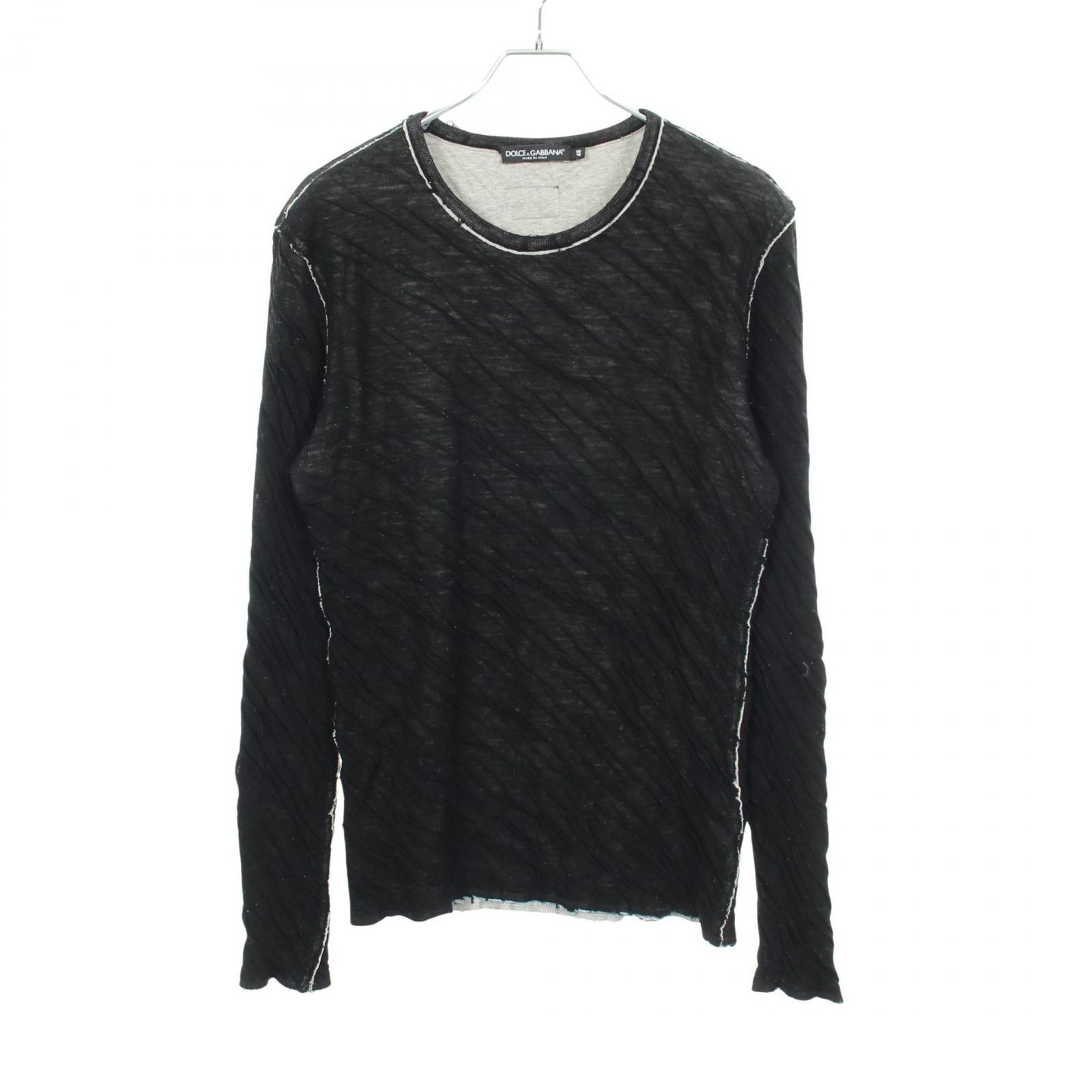 DOLCE & GABBANA ドルチェアンドガッバーナ シワ加工 ニット