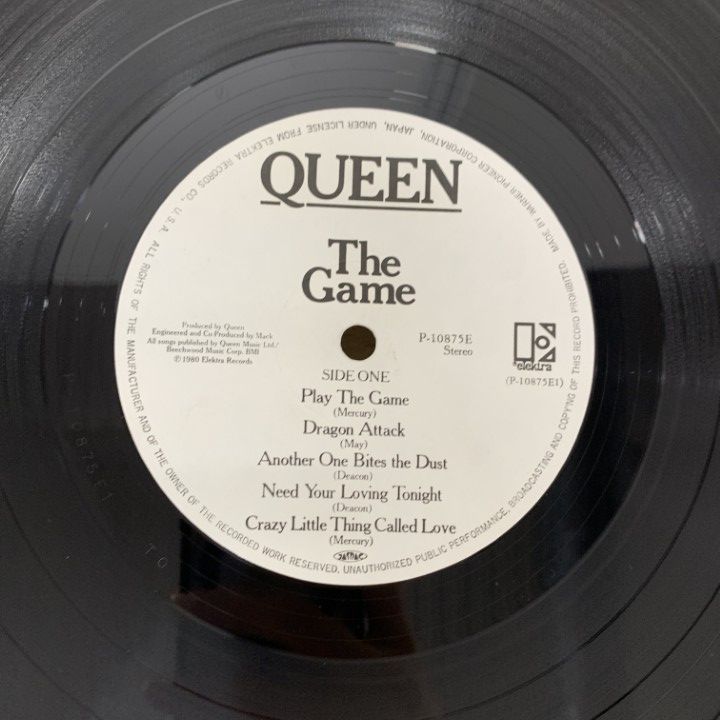 帯付き クイーン QUEEN ⁄ ザ・ゲーム The Game アナログ 12インチ