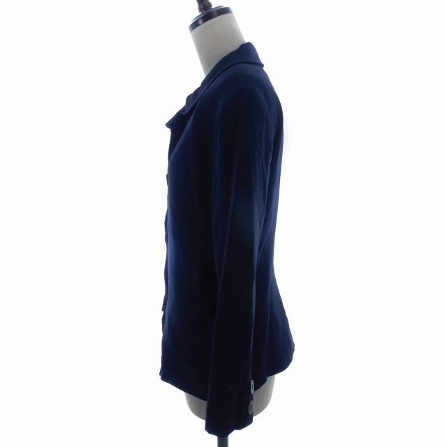 ハナエモリ HANAE MORI H.M.DAYS ジャケット 長袖 ラウンドカラー 薄手