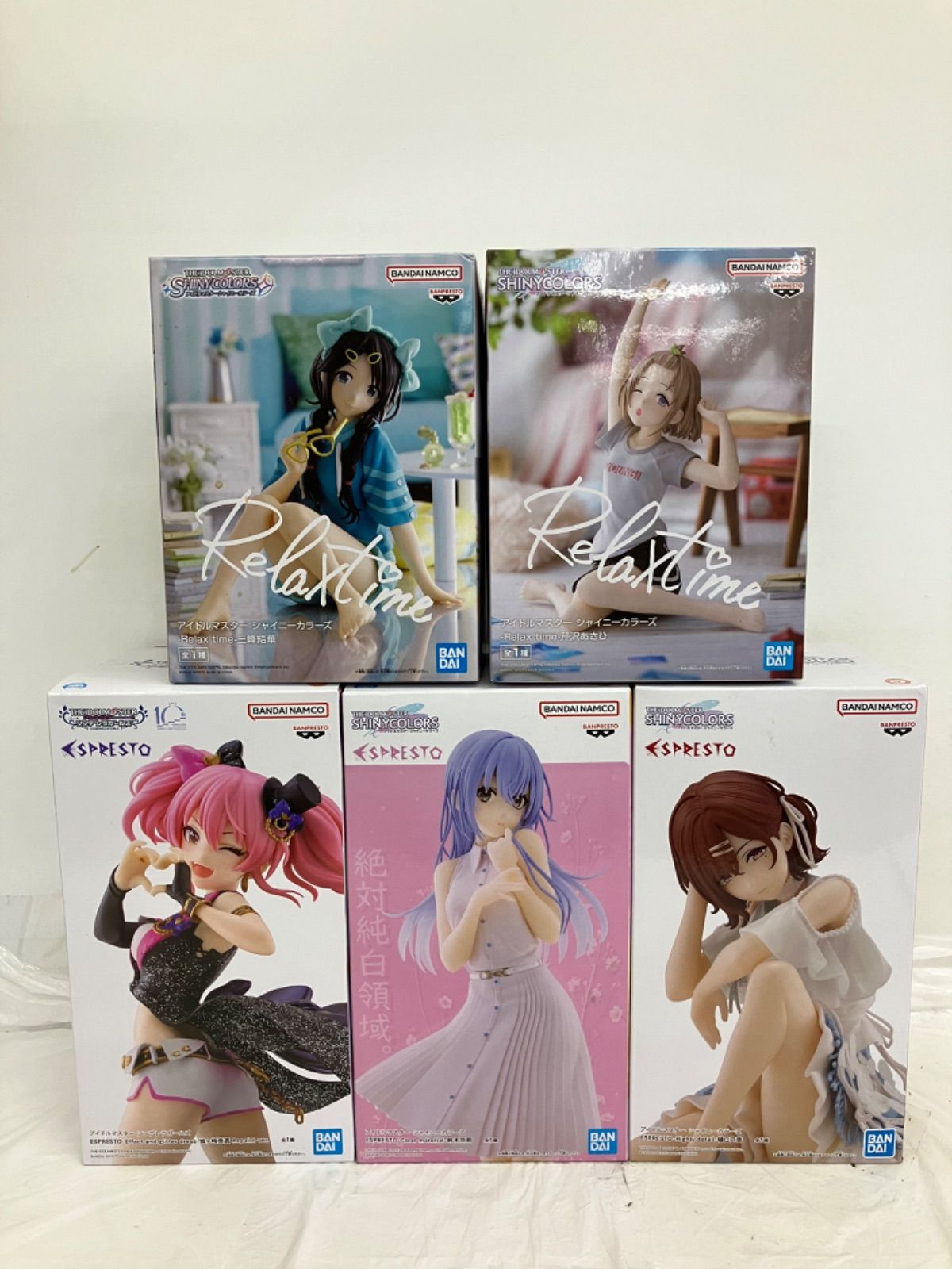 美少女フィギュア 萌え系 アイドルマスター まとめ売り 15点セット 未開封 アイドルマスターシリーズ フィギュア 5種セット LF5892 f107