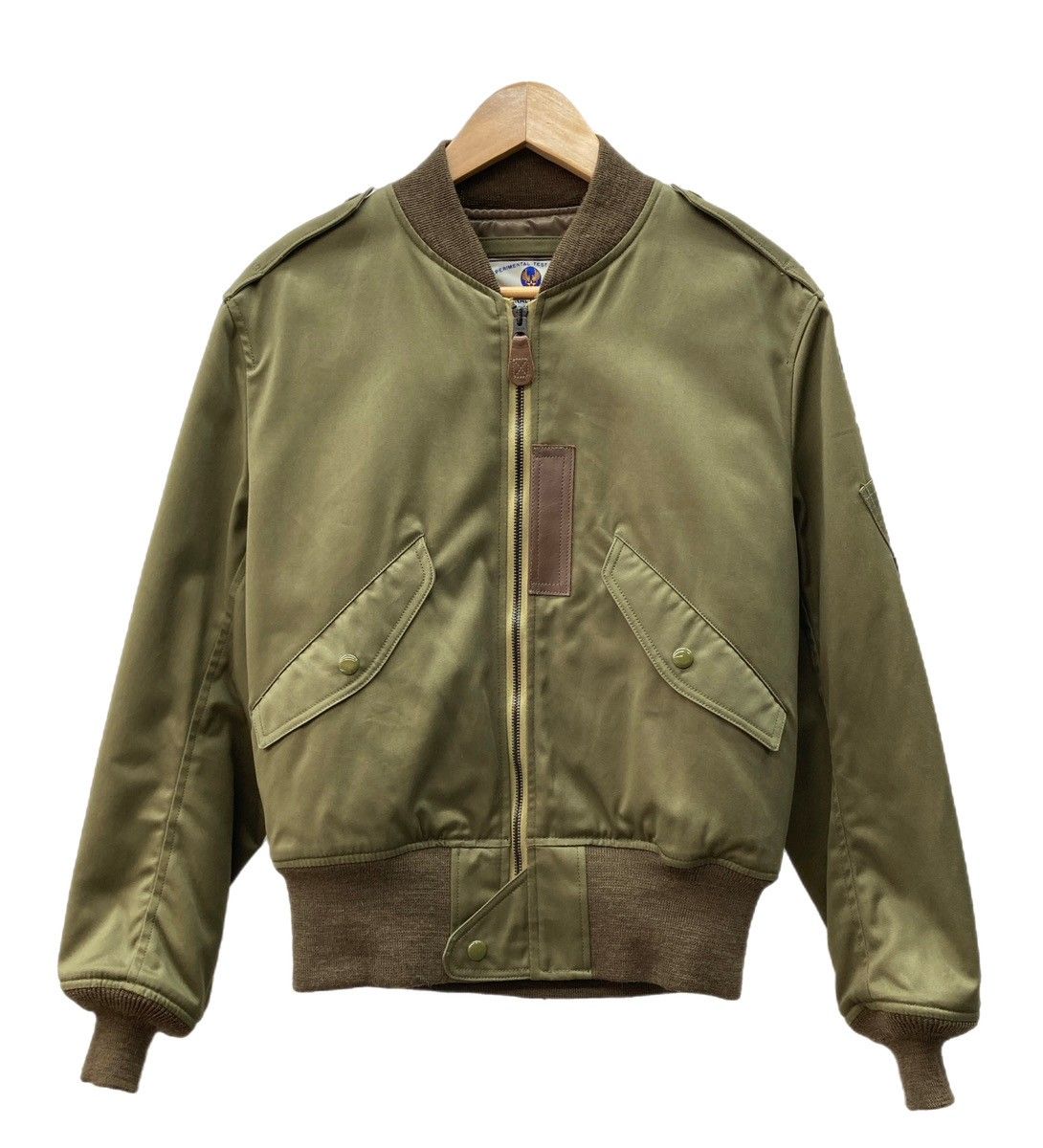 トイズマッコイ TOYS McCOY TYPE L-2 TEST SAMPLE Flight Jacket フライト ジャケット ミリタリー USAF AIR FORCE 緑 サイズ34 ジャケット 無地 カーキ 104MT-3158