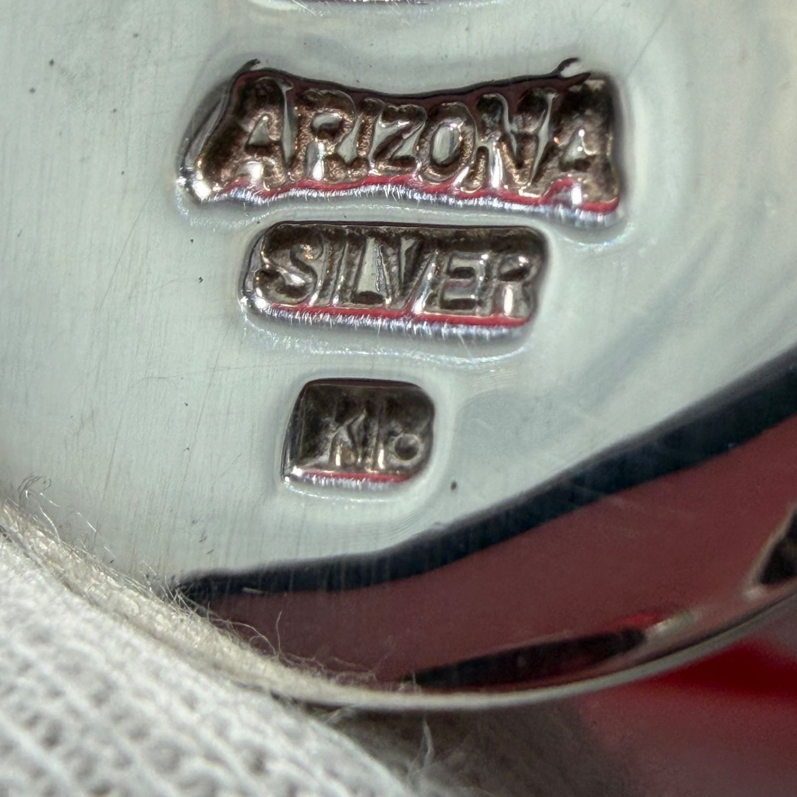 美品 ペンダントトップ SILVER×K18 14.8g アリゾナフリーダム/ARIZONA