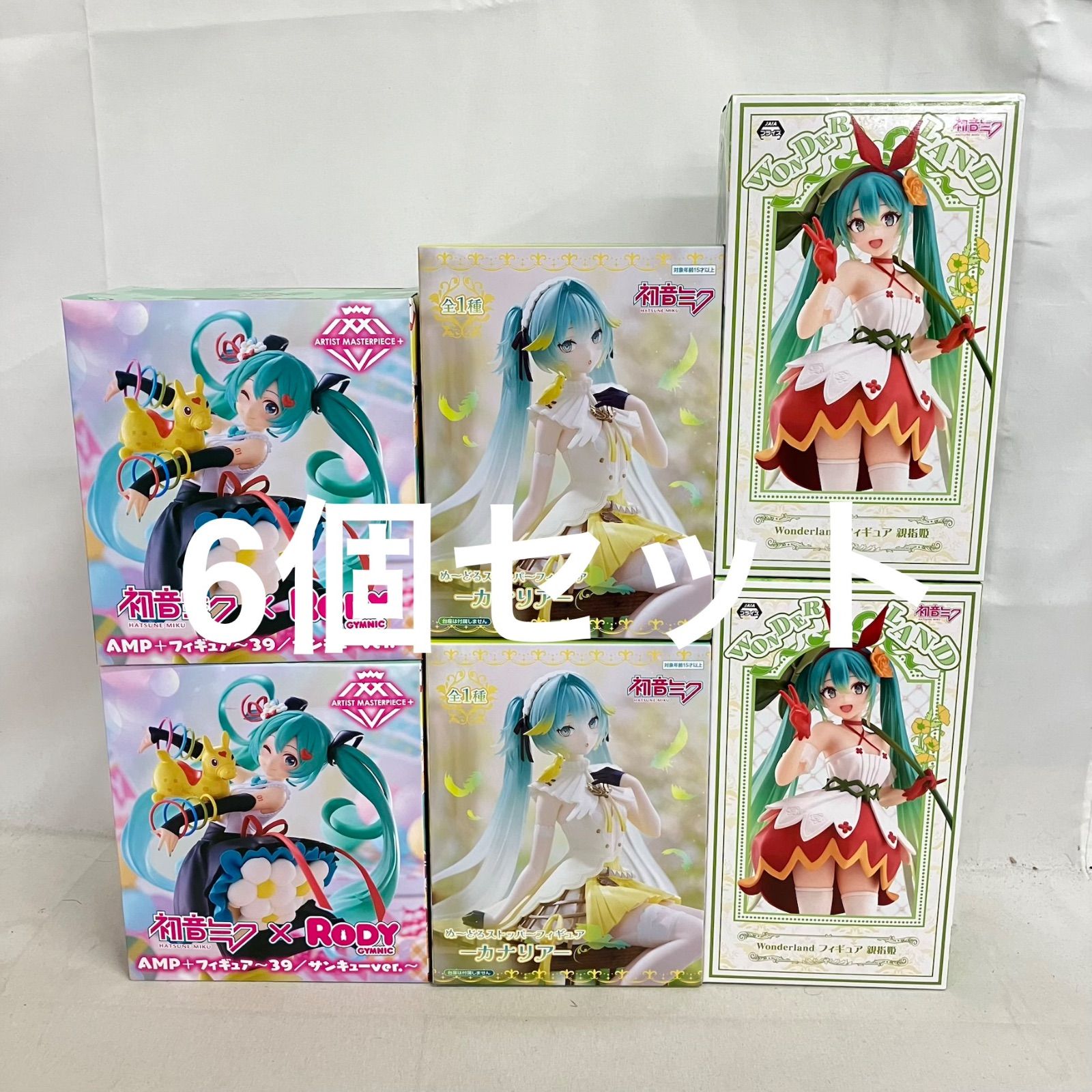 未開封 初音ミク まとめ フィギュア 6個セット SF5B13 c107