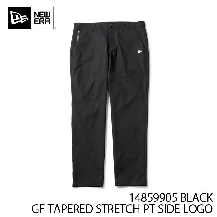 パンツ ゴルフ ゴルフウェア ニューエラ NEWERA GF TAPERED STRETCH PT SIDE LOGO BLACK アウトドア 14859905 アパレル 9,196円