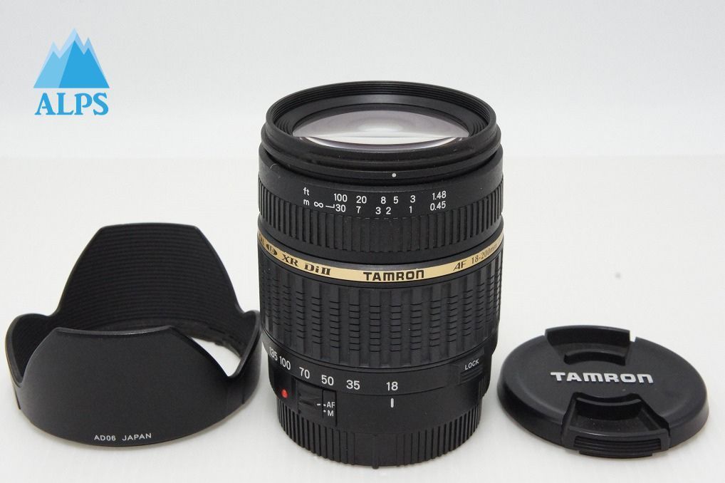 TAMRON ズームレンズ CANON AF TAMRON AF 18-200mm F3.5-6.3 XR Di II LD Aspherical IF MACRO A14