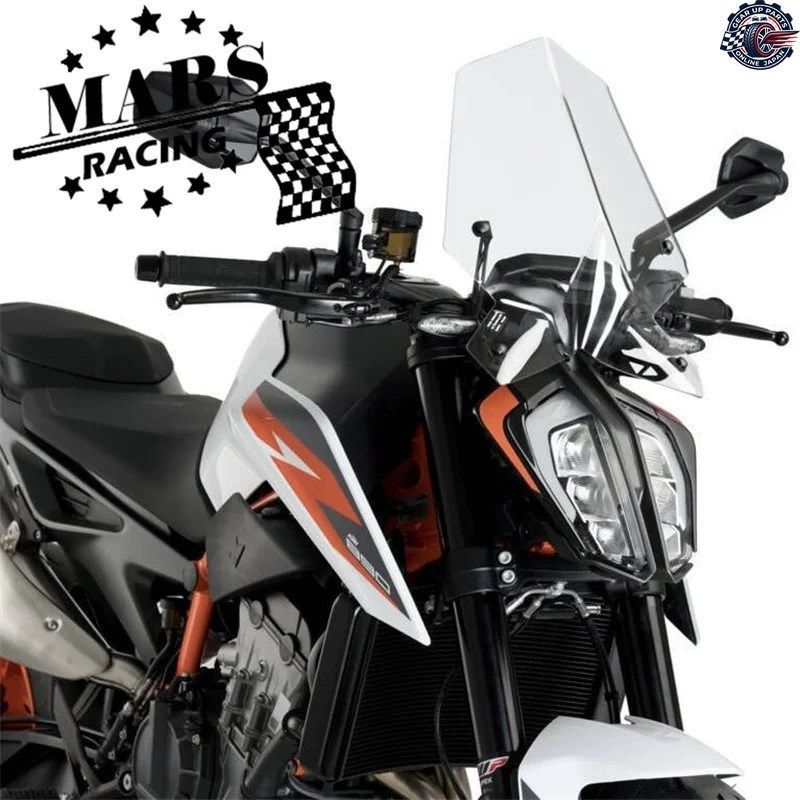 DUKE 890DUKE 890DUKE L 890DUKE R 2021 - 23 オートバイ用ウインドシールド ウインドスクリーンキット ディフレクター