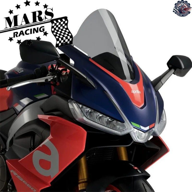 オートバイ用ウインドシールド ウインドスクリーンキット デフレクター フェアリングカバー R-RACER スクリーン アプリリア RS660 2021 202
