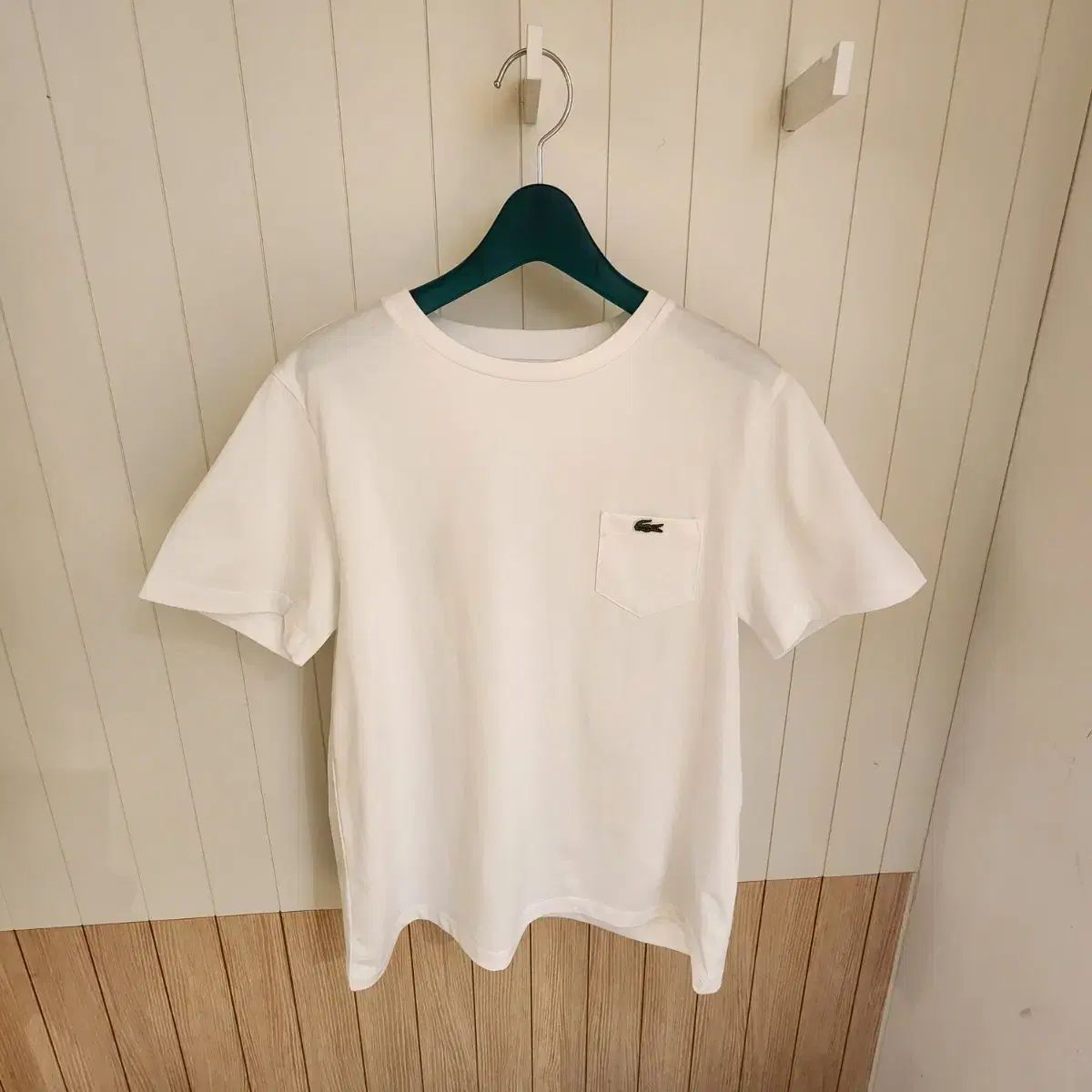 (新品) LACOSTE ラコステ レディース ベーシック 半袖 ポケット Tシャツ