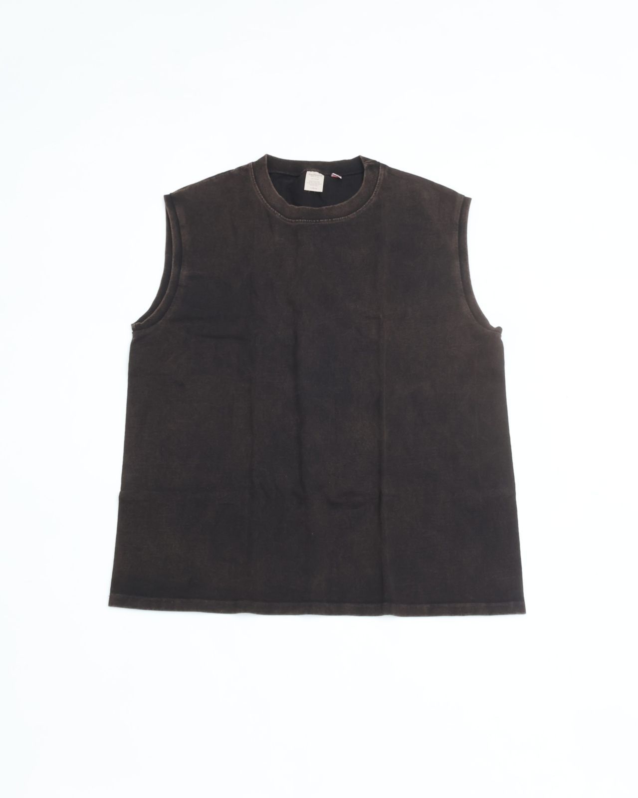 TOUGHER タファー BREA SLEEVELESS CHEMICAL BLANK Bleach BLACK スリーブレス ブリーチブラック 丸胴 ノースリーブ タンクトップ Tシャツ 6,424円