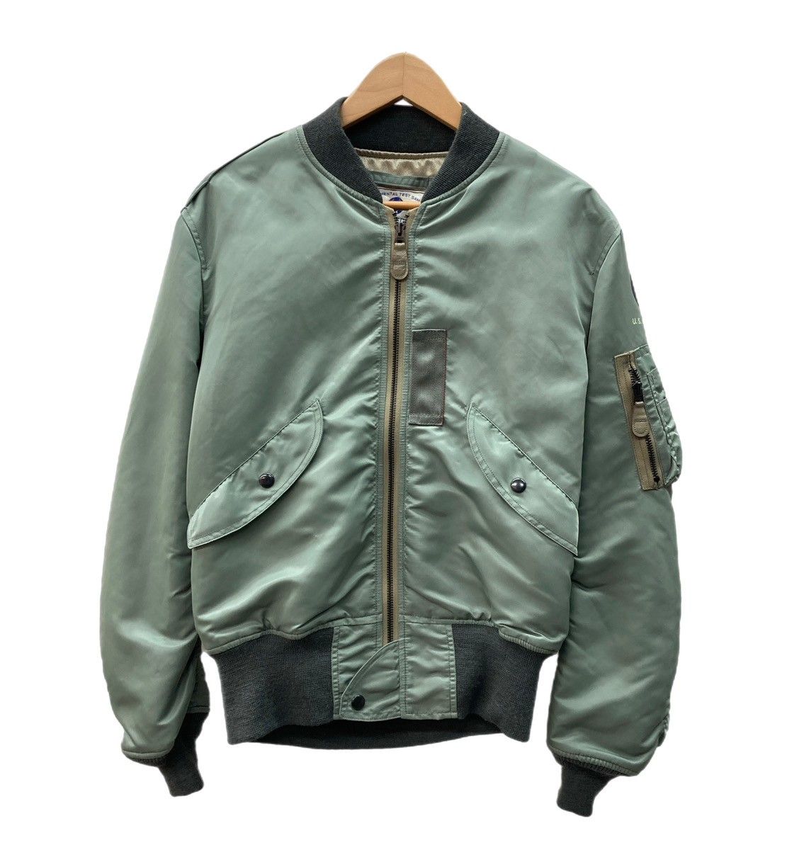 トイズマッコイ TOYS McCOY TYPE L-2B TEST SAMPLE Flight Jacket Military USAF フライトジャケット ミリタリー 緑 MIL-J-7448 ジャケット 無地 カーキ Mサイズ 104MT-3160