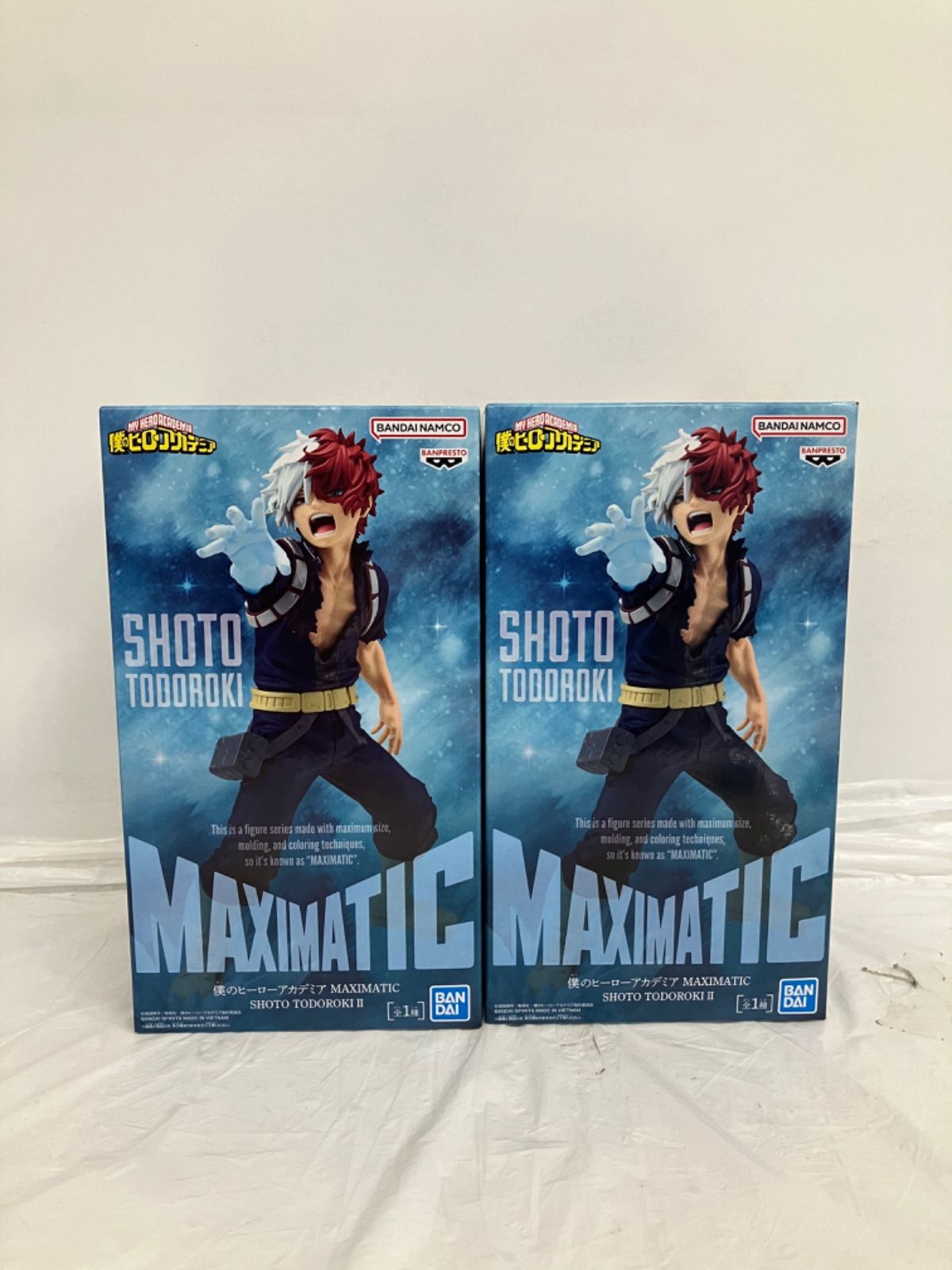 未開封 僕のヒーローアカデミア MAXIMATIC 轟焦凍 フィギュア 2個