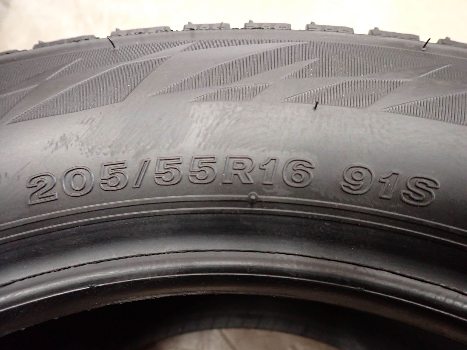 冬4本 会社宛 送料無料 205/55R16 91S ブリヂストン ブリザック XG02 