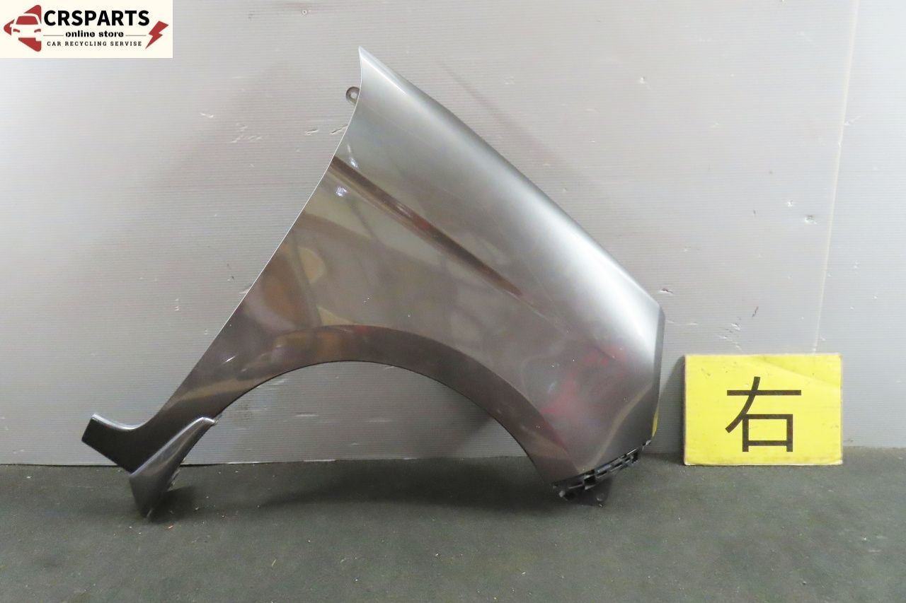 N-ONE プレミアム DBA-JG1 純正 フロント フェンダー パネル マッドガード付 右 運転席側 JG1 /No,14873