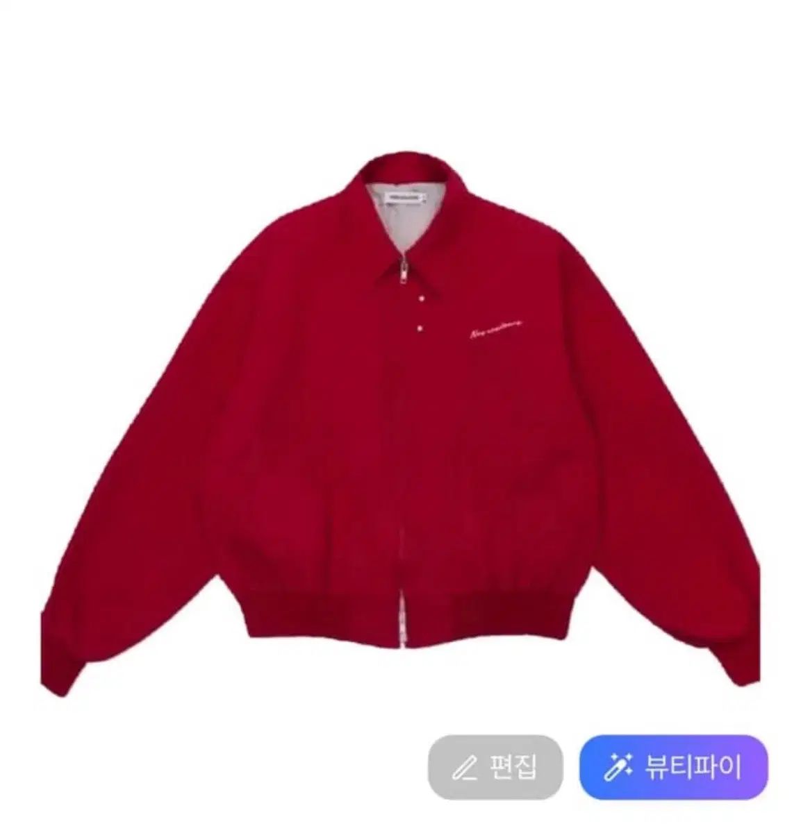 NOS COULEURS レッド ジャケット 1サイズ 新品