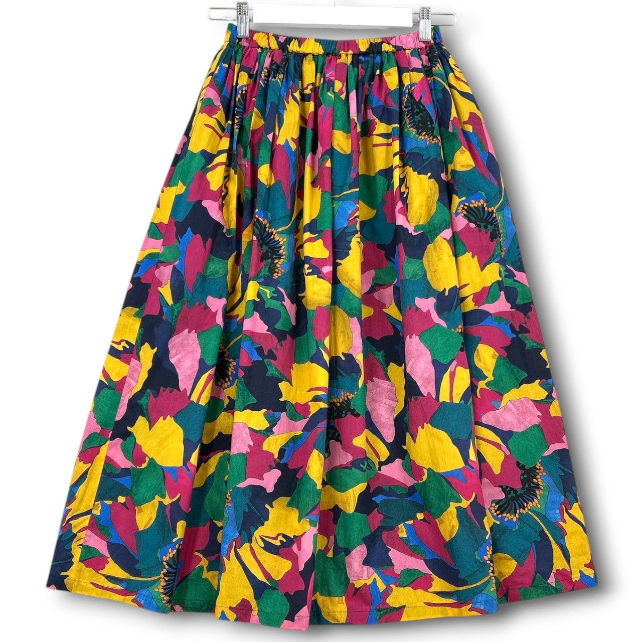 Shower Party シャワーパーティー LIBERTY ピオニーパレードフレアスカート ウエストゴム マルチカラー サイズ1 レディース 春 夏 ゴーゴー古着マルイ北千住店 22 No.2332