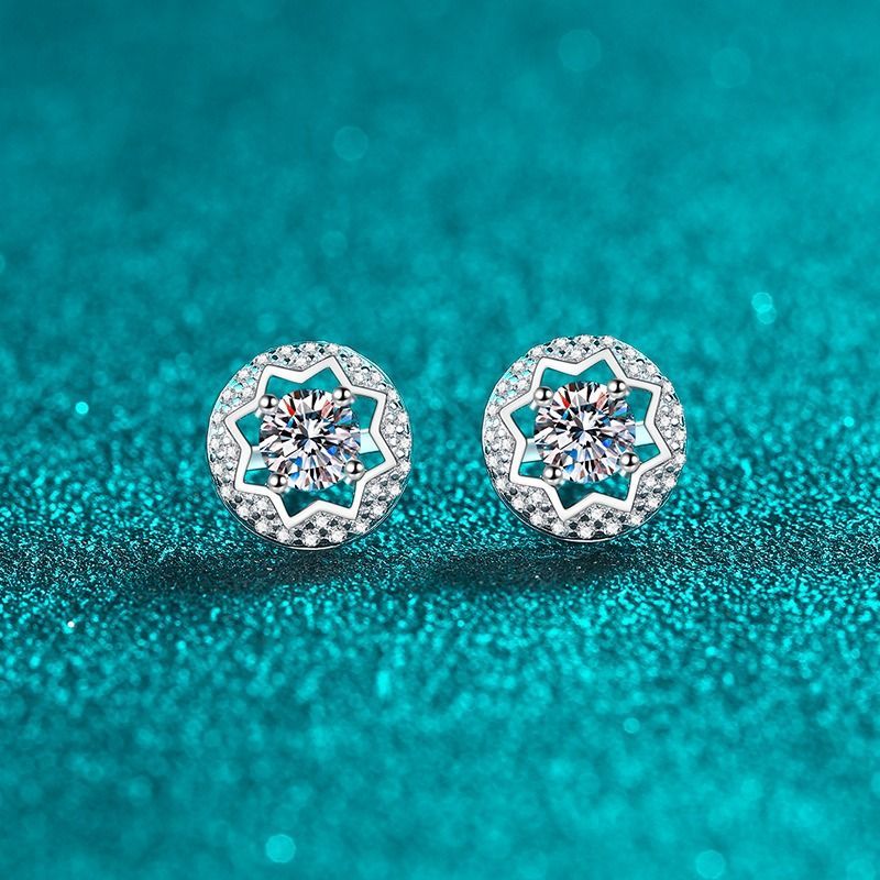 ピアス モアサナイト 0.5ct モアサナイト ピアス シルバー925 モアッサナイト ピアス 人工 ダイヤモンド 人工ダイヤモンド モアッサナイト アクセサリー ギフト 普段使い 耳飾り パーティー 結婚式 プレゼント ギフト med168