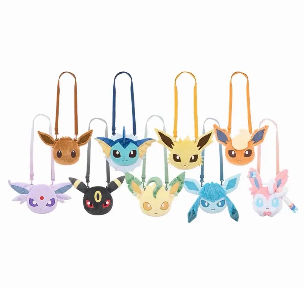 ポケモン中（なか）ポケセン クロスバック バッグ イーブイ ニンフィア エーブイ シャミッド ブラッキー