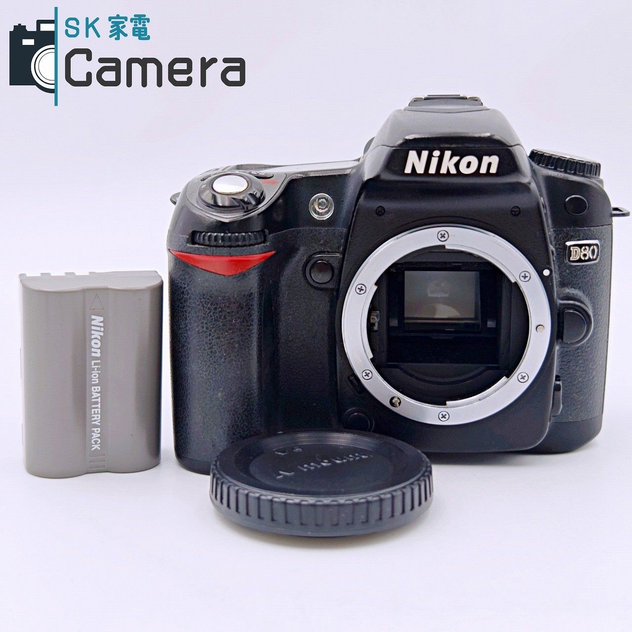 【中古】 Nikon D80 ボディ 電池付 ニコン