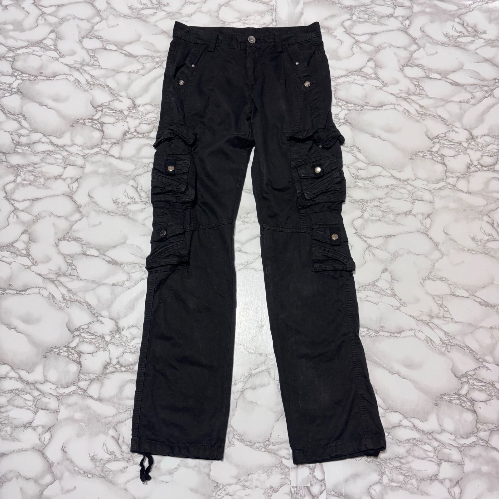 希少【JUNYE JEANS 【商品名】y2k 00's archive/カーゴパンツ/gimmick