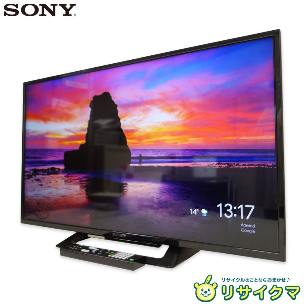 【中古】M▽ソニー 液晶テレビ 2022年 32インチ BRAVIA ブラビア 外付けHDD搭載 クリアボイス KJ-32W500E (35170)