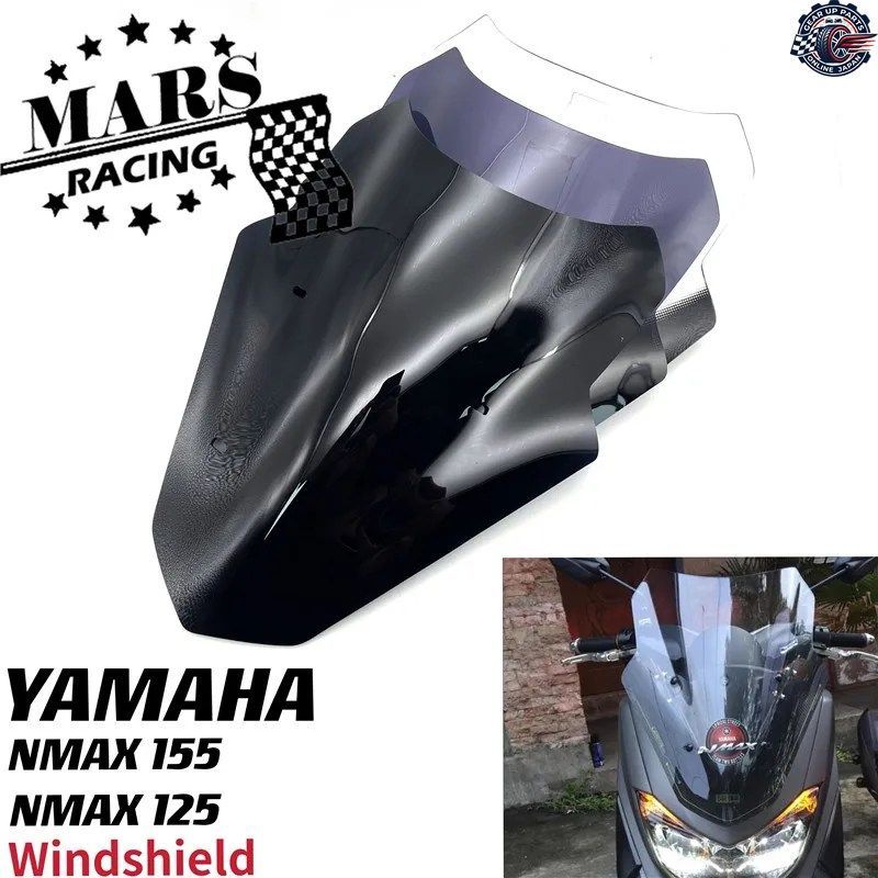 ヤマハ NMAX155 NMAX125 NMAX 2020 2021 オートバイ用ウインドシールド ウインドスクリーン ウインドシールド デフレクター