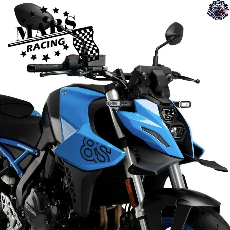 GSX-8S GSX8S GSXS8 2023 - 26 モーターサイクル スポーツ ダウンフォース ネイキッド フロントスポイラー エアロダイナミック ウィング デ 6,217円