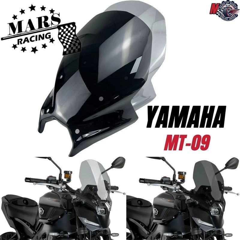 オートバイ用ウインドシールドキット、ディフレクターシュラウドシールドガード、ヤマハ MT-09 Y-AMT MT09 SP 2024 2025