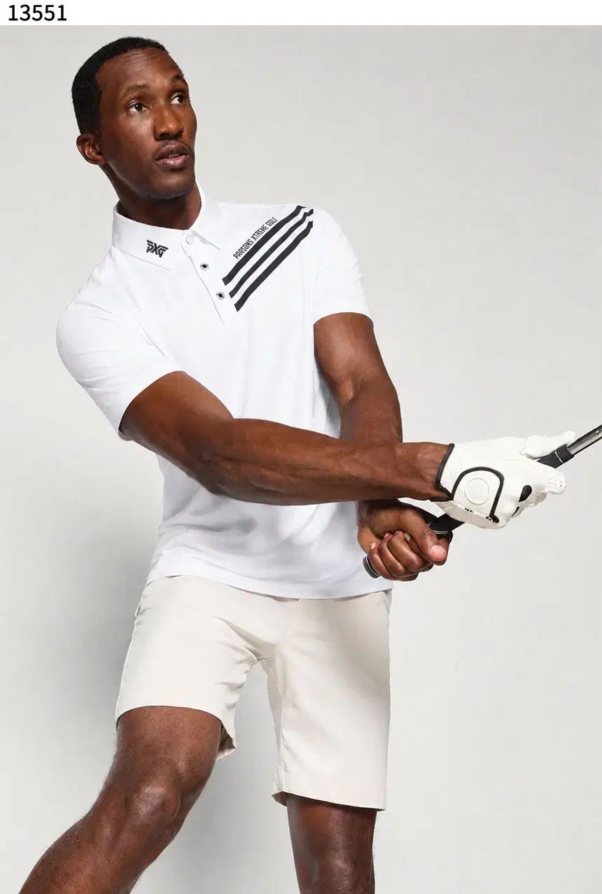 PXG PXG 3線 機能性 ゴルフ 半袖 Tシャツ