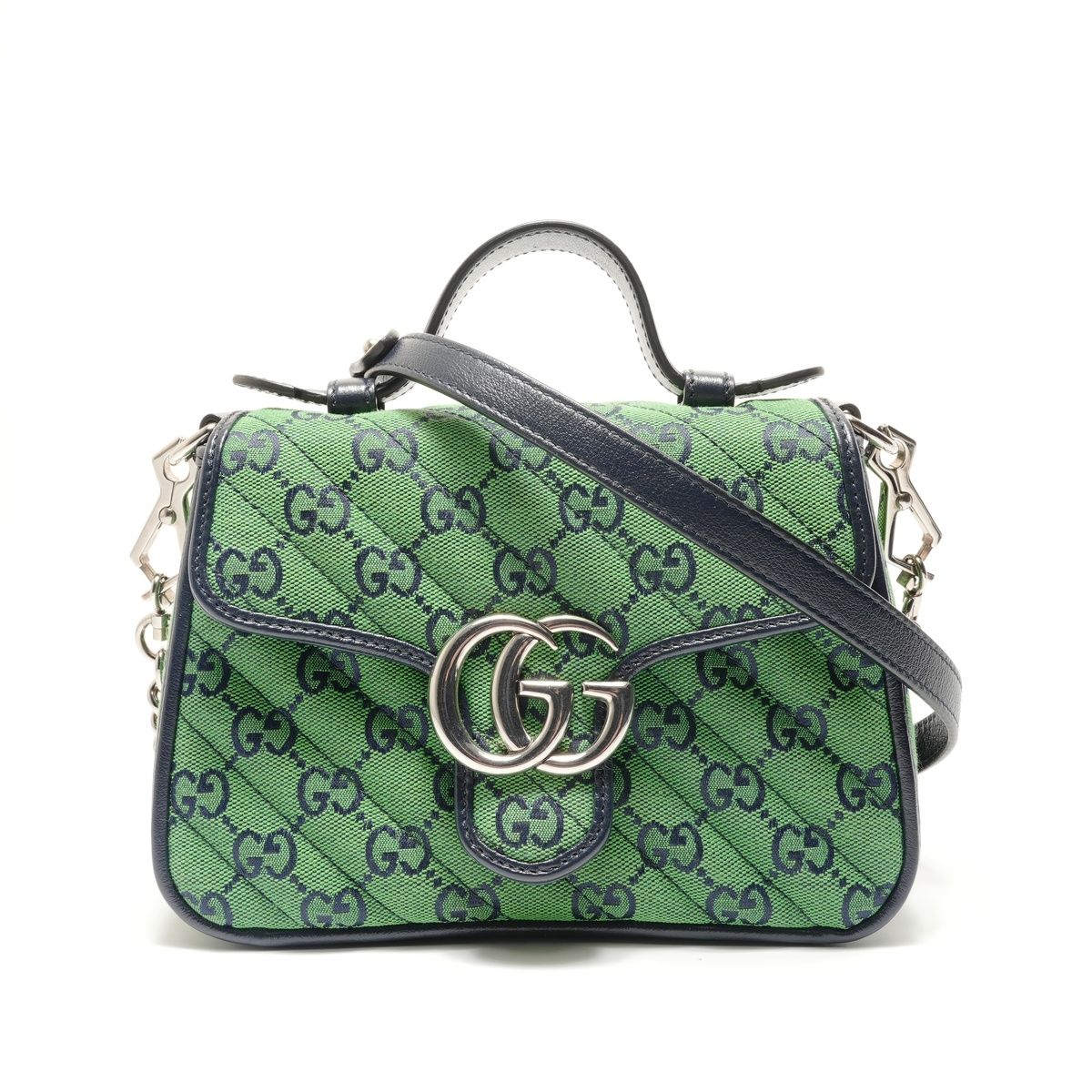 GUCCI グッチ ショルダーバッグ GGマーモント 2WAY ショルダー【中古 