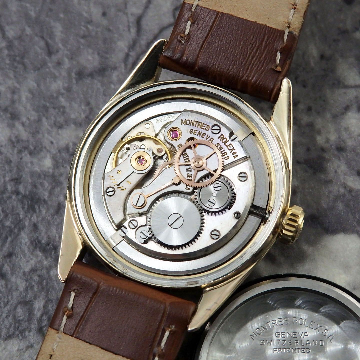 ロレックス オイスター ロイヤル REF.6426 希少 40ミクロンGP アルファ