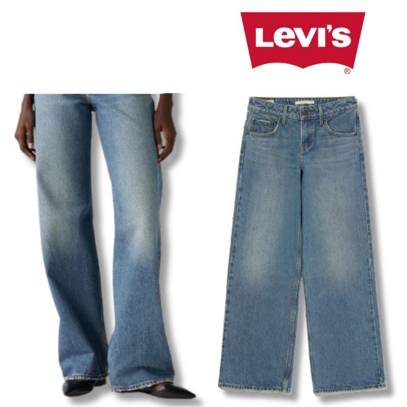 リーバイス Levi’s LOW LOOSE ジーンズ ライト インディゴ LIGHT INDIGO レディース a55660028