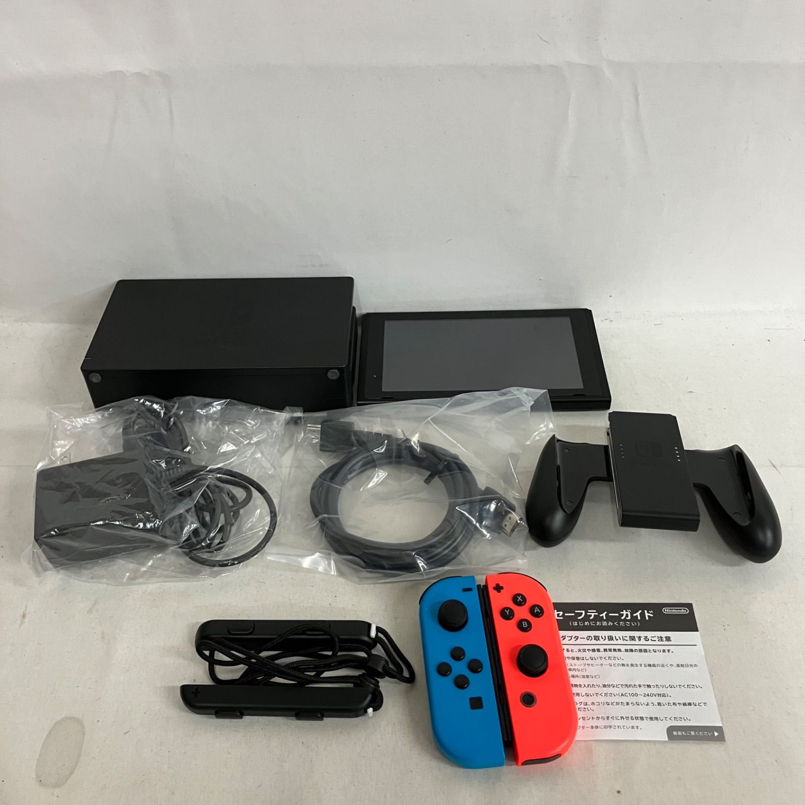 中古 Nintendo Switch 本体 ネオンブルー ネオンレッド YD5116 c090