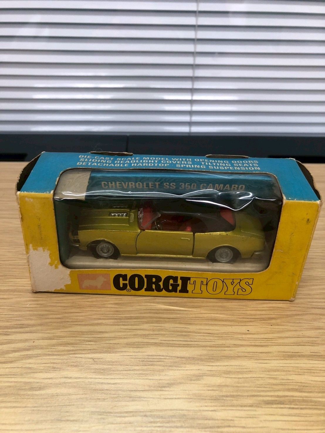 元箱付き】美品 CORGI コーギー CHEVROLET SS 350 CAMARO シボレー