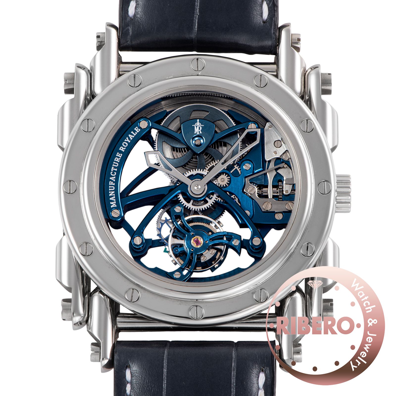 【未使用】MANUFACTURE ROYALE マニュファクチュール・ロワイヤル 1770 アンドロジーン ロワイヤル AN43.01P01.H ステンレススチール【中古】
