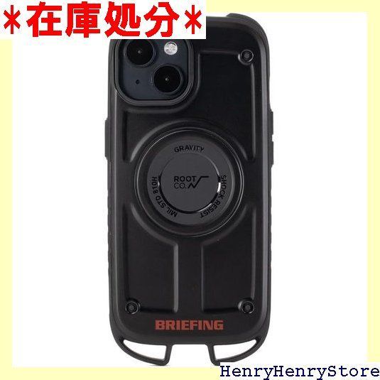 ROOT CO. BR×ROOT CO. for iPhone 13/14/15 ブラック 3048