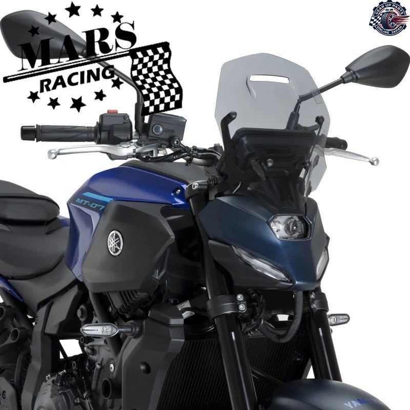 ヤマハ MT07 GEN4 2025 2026 FZ-07 FZ07 25-26 モーターサイクル スポーツ ウインドシールド ウインドスクリーン キット デフレクター シュ