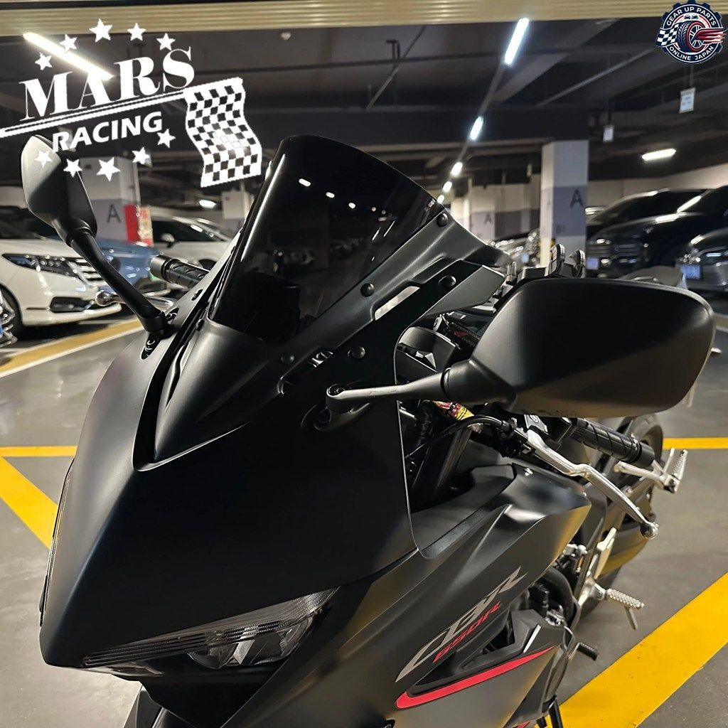 ホンダ CBR650R 2019-2023 - 26 オートバイ用ウインドシールド ウインドスクリーンキット デフレクター 排気保護カバー