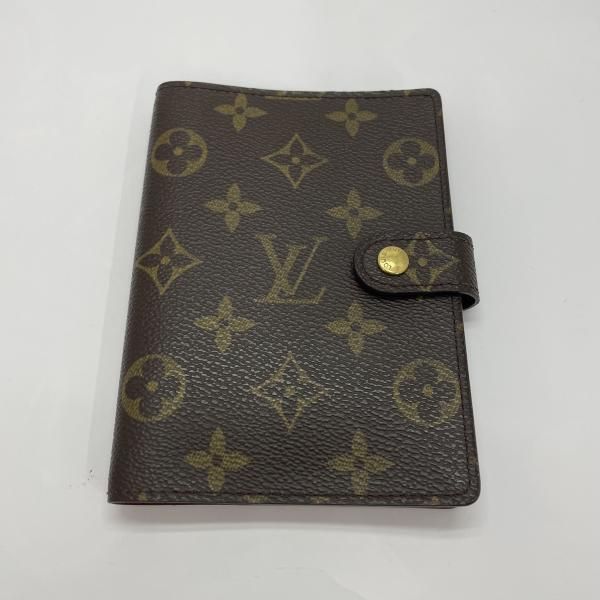 【中古】LOUIS VUITTON アジェンダPM モノグラム 手帳カバー ルイヴィトン[91]
