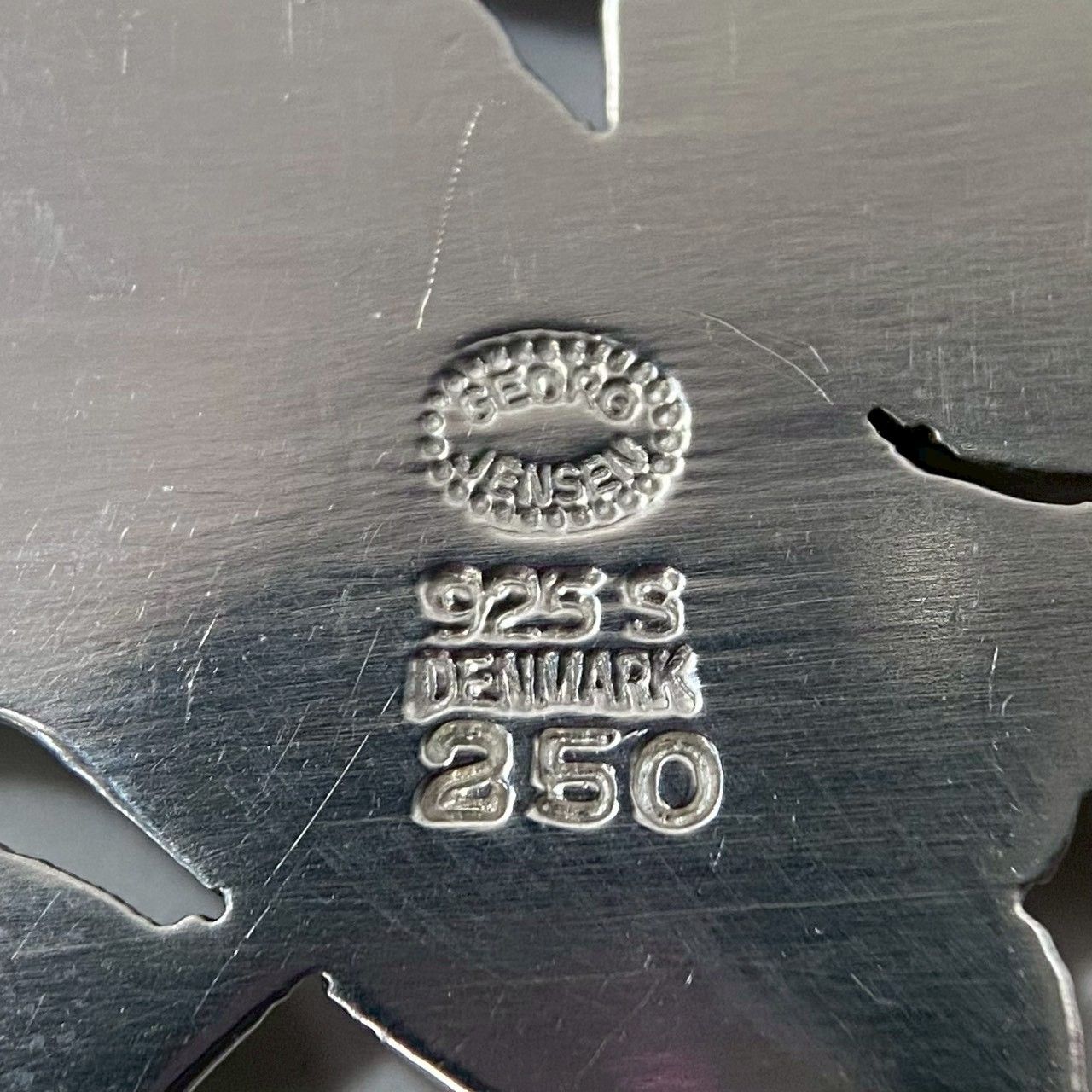 U【GEORG JENSEN】250 麦と小鳥 ブローチ SV925 SILVER/シルバー 総