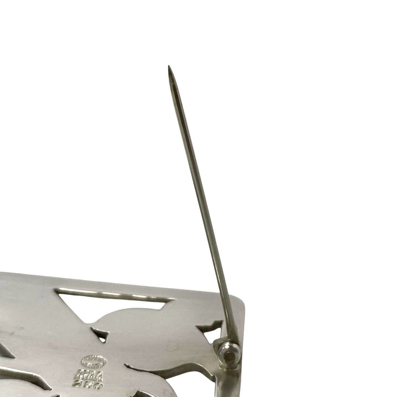 U【GEORG JENSEN】250 麦と小鳥 ブローチ SV925 SILVER/シルバー 総