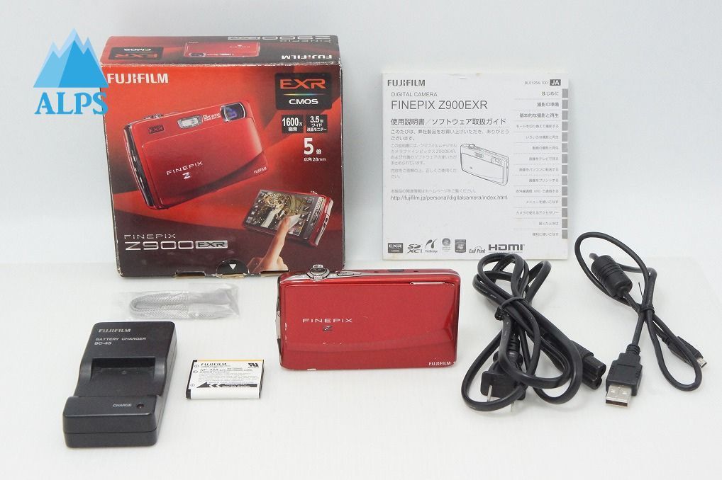 FUJIFILM フジフィルム FinePix Z900EXR コンパクトデジタルカメラ レッド 元箱付 260508a