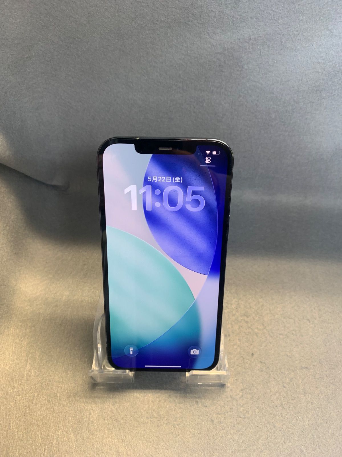 美品 国内版 SIMフリー iPhone12 Pro Max 128GB　パシフィックブルー色