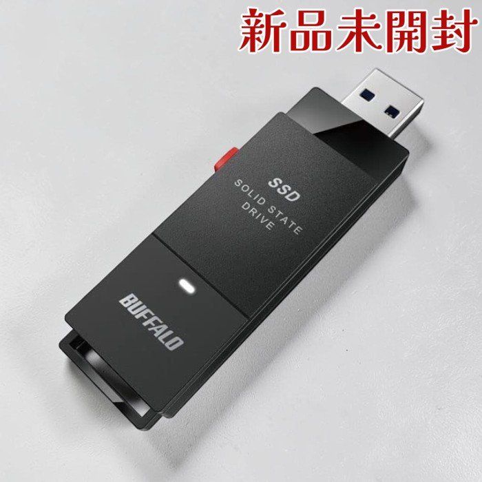 BUFFALO 外付けSSD SSD-SCT500U3-BA 500GB