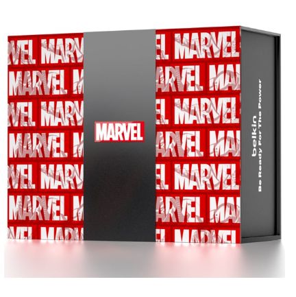 Belkin ベルキン Marvel ギフトボックス(充電器+USB-Cケーブル+モバイルバッテリー3点セット) マーベル限定モデル BUE007yzBGDY