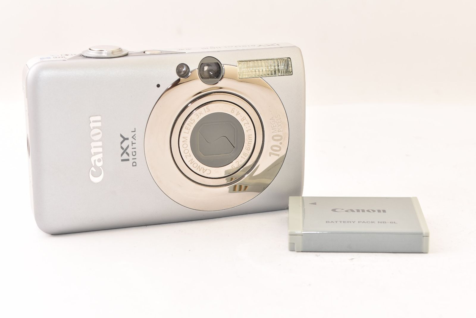 動作品！CanonIXYDigital60 Canon キャノン IXY DIGITAL 110 IS シルバー コンパクトデジタル