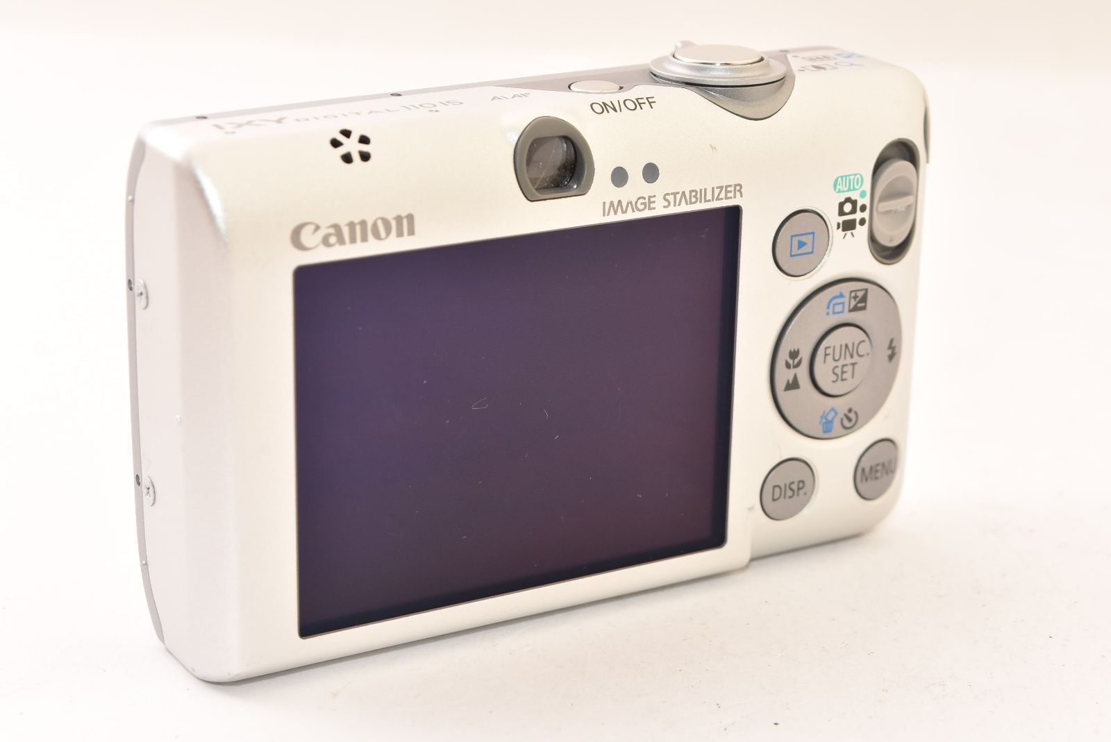 カメラ Canon キャノン IXY DIGITAL 110 IS シルバー コンパクト