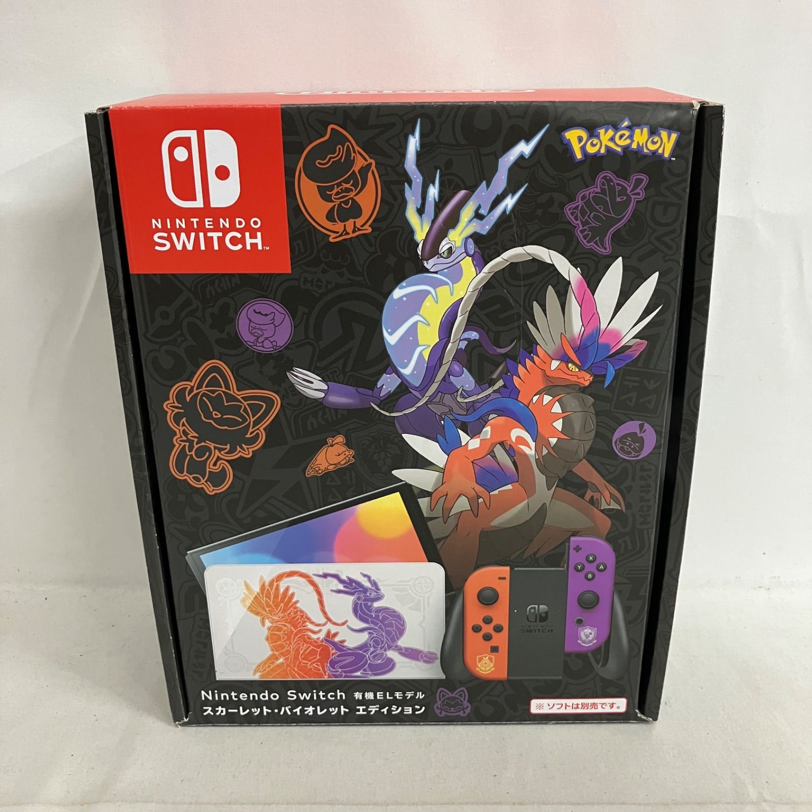 中古 Nintendo Switch 有機ELモデル ポケモン スカーレット