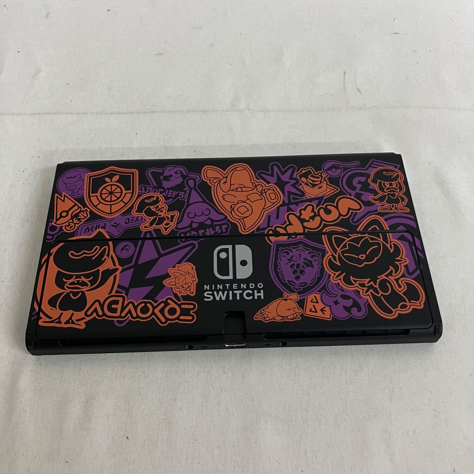 中古 Nintendo Switch 有機ELモデル ポケモン スカーレット