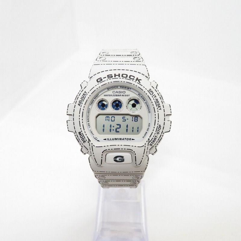 【瀬戸大橋店】 中古 G-SHOCK | ジーショック 腕時計 デジタルクオーツ 6900 SERIES DW-6900RGM-5JR ホワイト 【131】