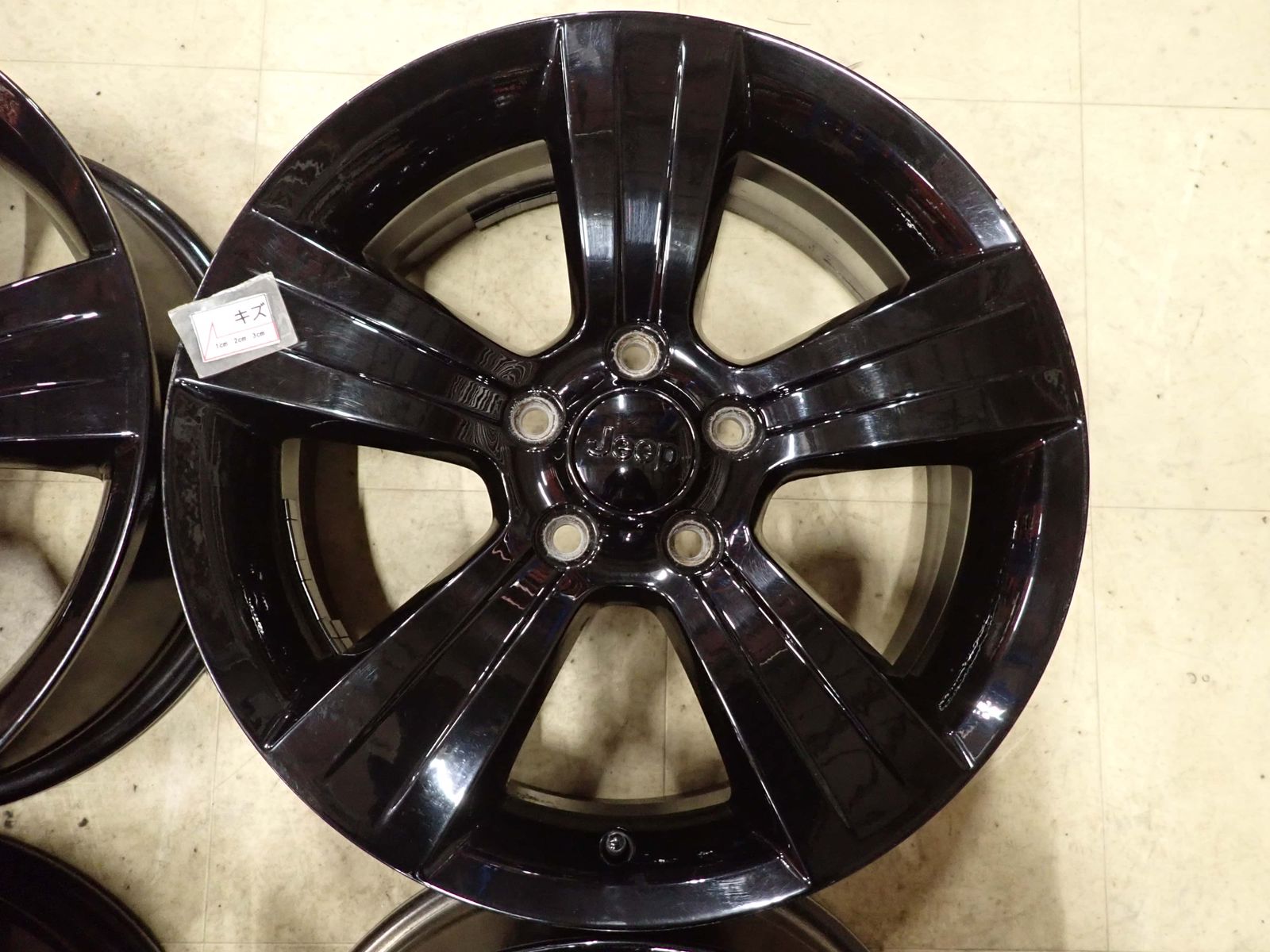 4本SET 会社宛 送料無料 17×6.5J JEEP ジープ コンパス アルティ